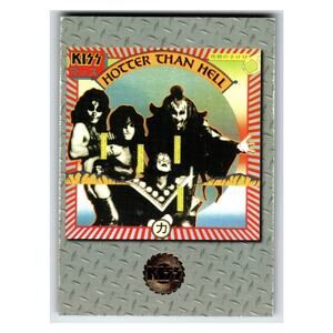 KISS Hotter Than Hell 1997 KISS Catalog 68 Music Card